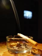 Tabakrauch enthält verschiedene Schadstoffe